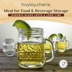 Mason Jar Shot Glasses with Lids – Set of 8