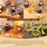 Mason Jar Shot Glasses with Lids – Set of 8