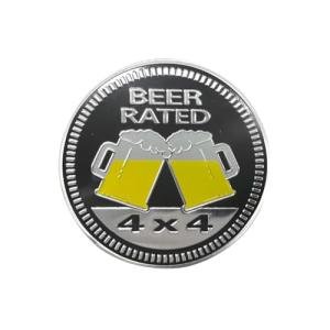 3D Metal Beer Logo Emblem for Jeep Wrangler