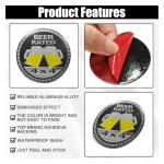 3D Metal Beer Logo Emblem for Jeep Wrangler