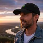 Marthasky Kermit The Frog Adjustable Black Hat