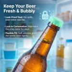 24 Silicone Bottle Caps in 6 Colors