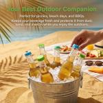 24 Silicone Bottle Caps in 6 Colors