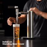 Nitro Coffee Beer Tap with Durable Stainless Steel
