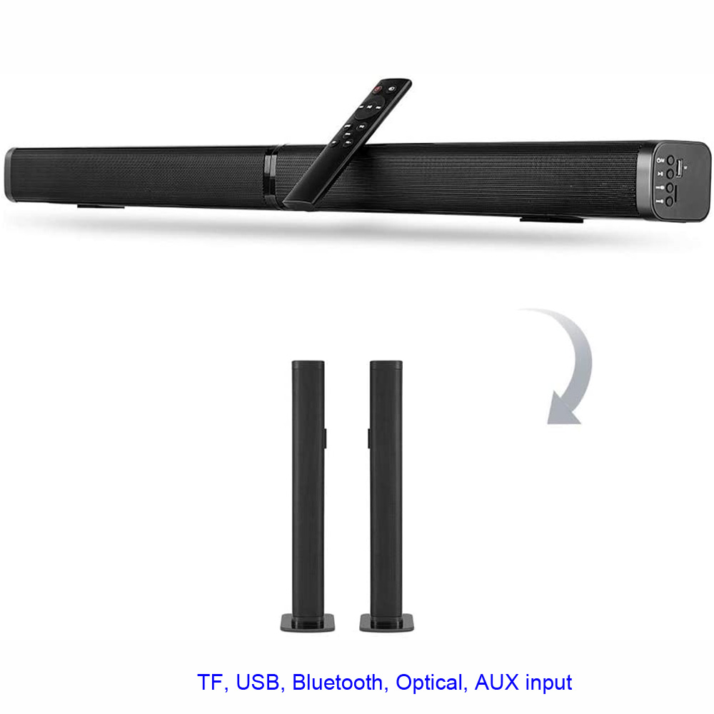 37-Inch Ultra Slim Bluetooth Soundbar with Subwoofer