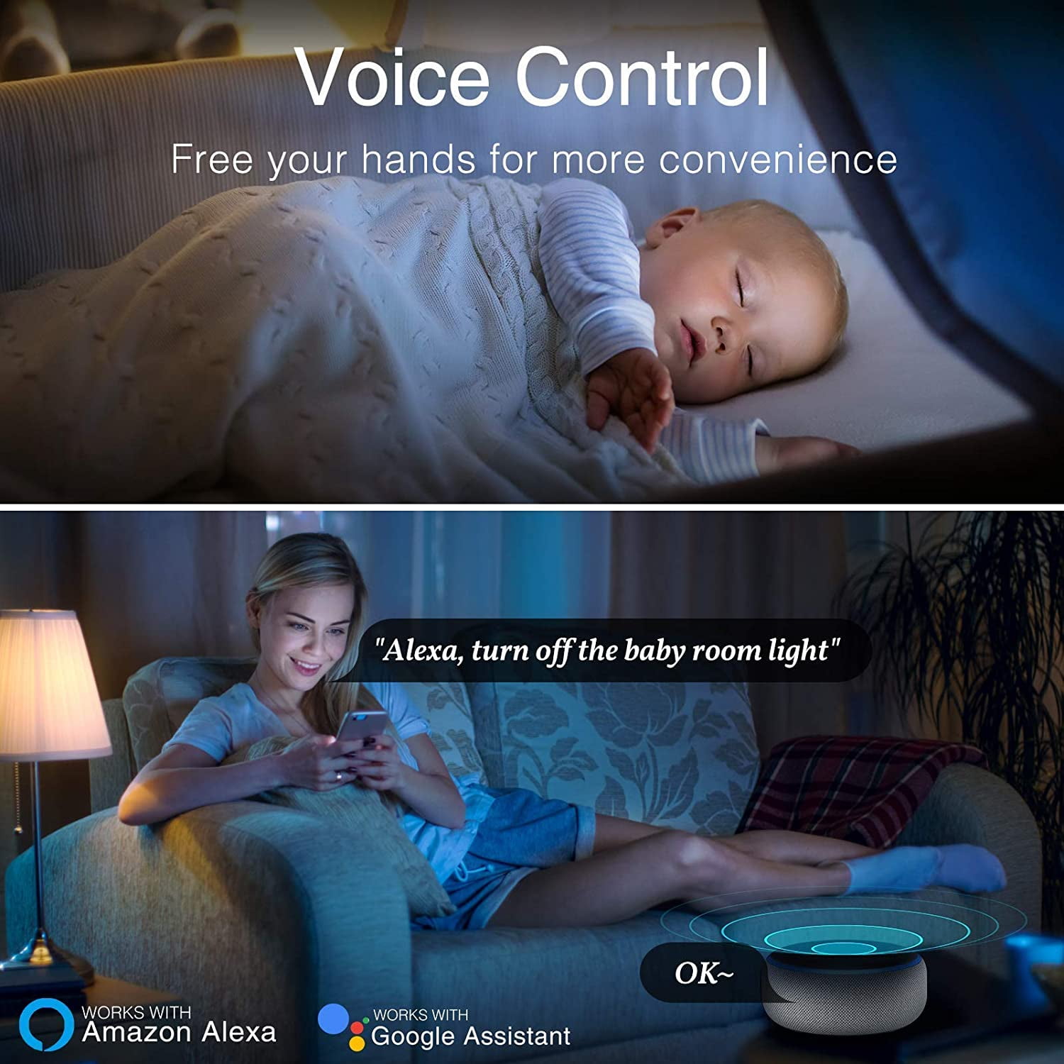 Gosund WiFi Smart Light Switch 15A – White