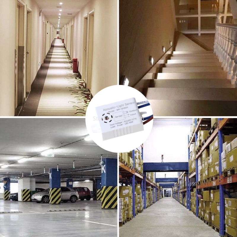 Smart Voice-Activated Light Switch Module 220V