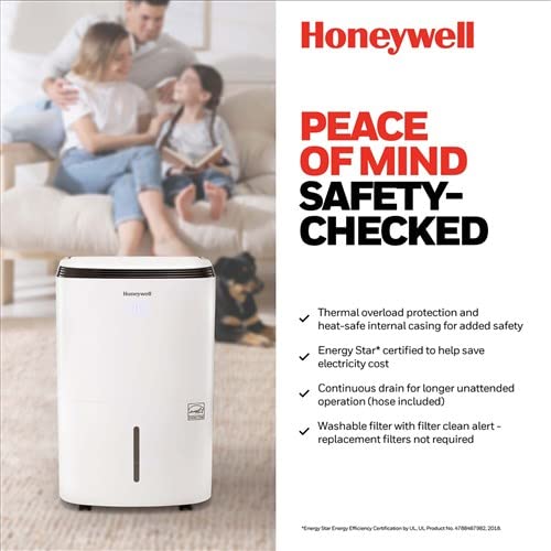 Honeywell Smart WiFi Dehumidifier with Alexa Control
