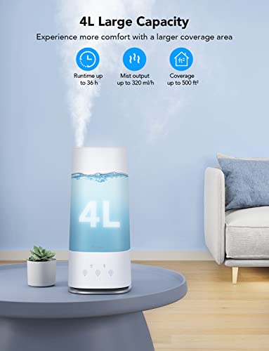 Govee 4L Smart Humidifier and Essential Oil Diffuser