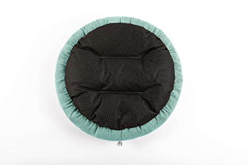 Cozy Round Donut Pet Bed for Cats & Dogs