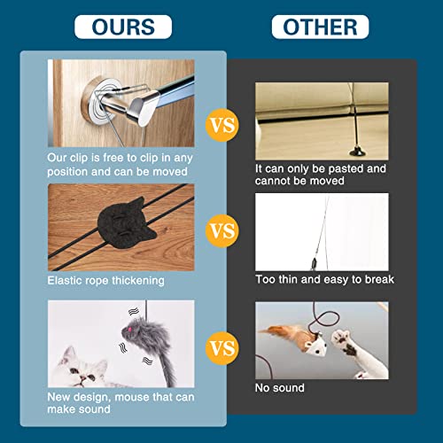 Interactive Cat Feather Toy for Indoor Fun