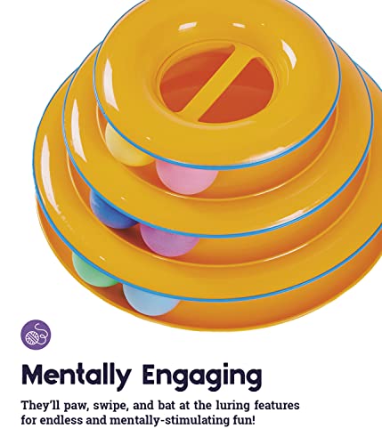 Petstages Tower of Tracks Interactive Cat Toy