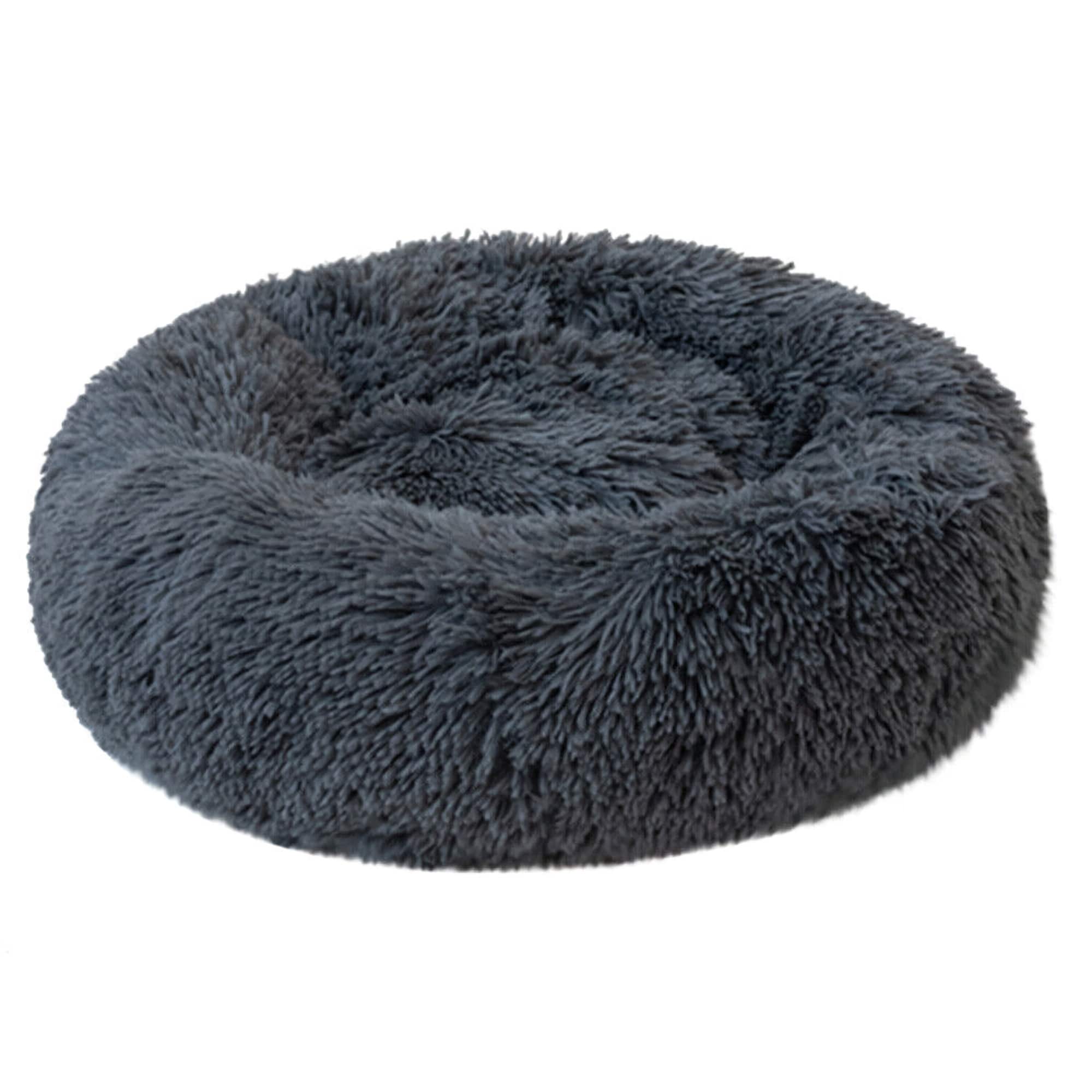 Cozy Donut Plush Cat and Dog Bed