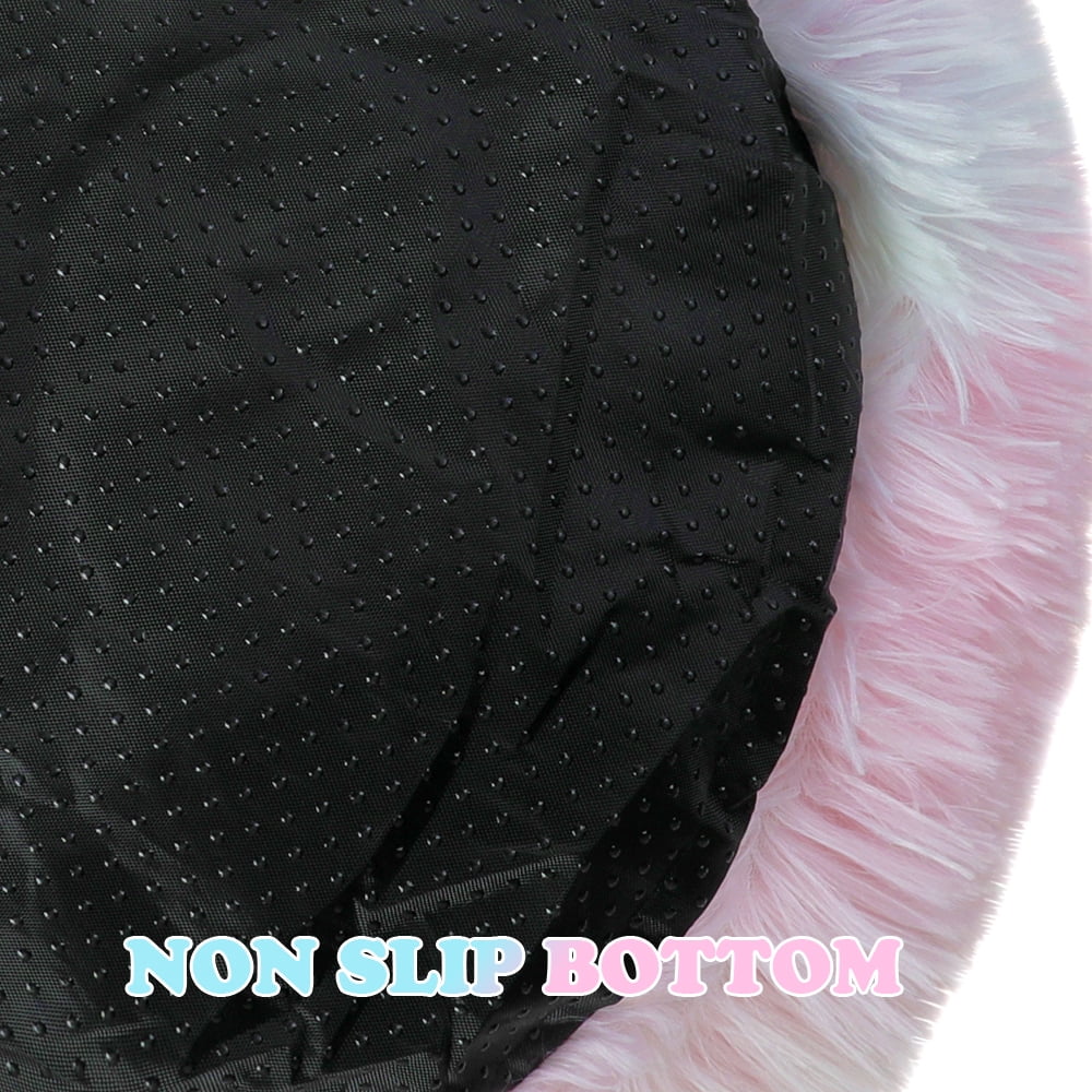 Cozy Round Plush Donut Bed for Cats