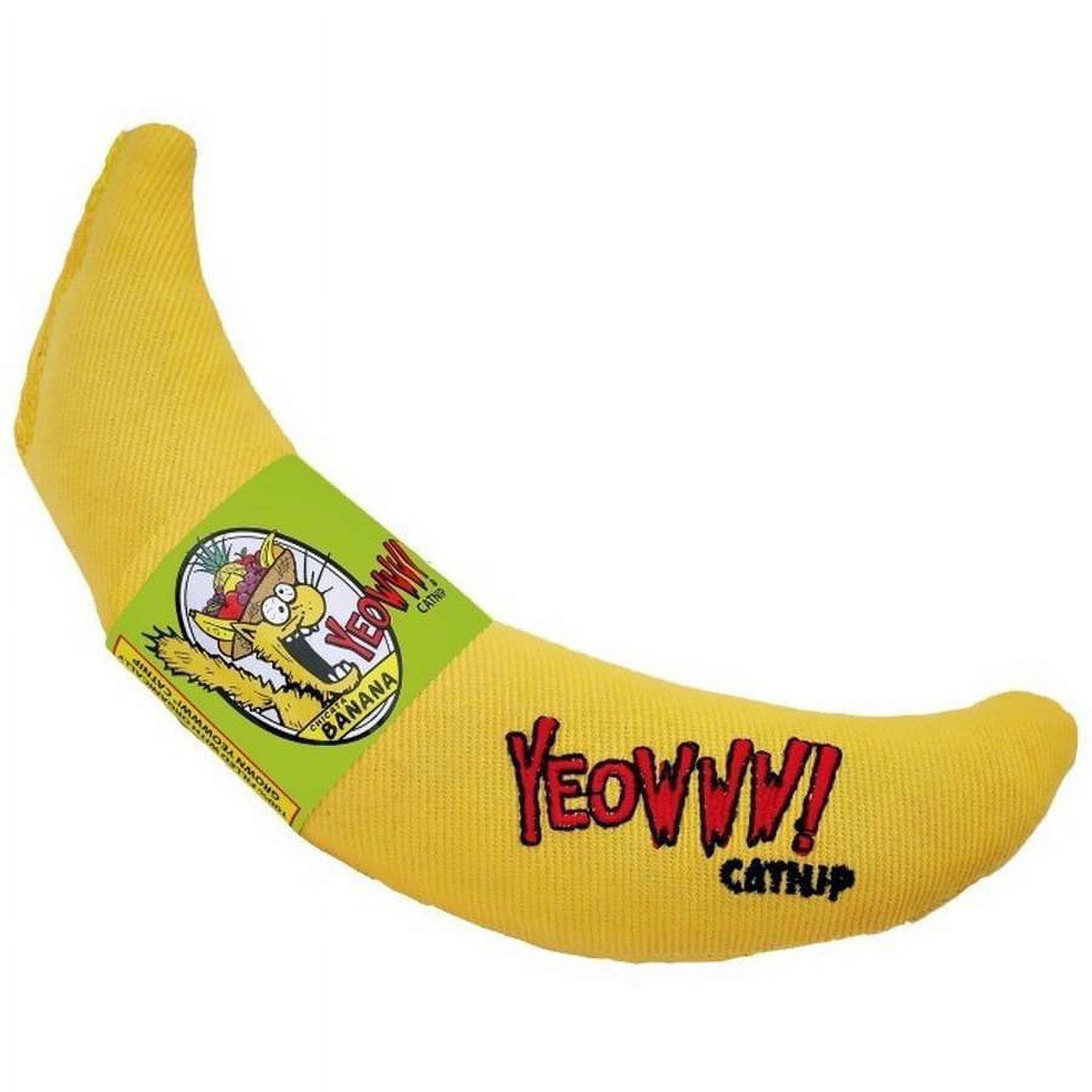 Yeowww! Catnip Banana Toy for Playful Cats