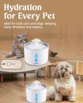 Adov Automatic Cat Water Fountain with Filter