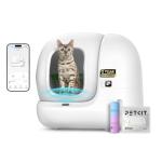 Smart Self-Cleaning Cat Litter Tray with App
