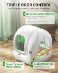 Smart Self-Cleaning Cat Litter Tray with App