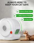 Smart Self-Cleaning Cat Litter Tray with App