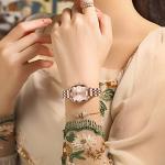 Dainty Rose Gold Analog Watch for Women
