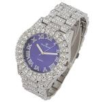 Charles Raymond Diamond Bling Men's Watch, Royal Blue