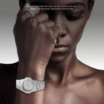 PINTIME Luxury Diamond Watch for Men and Women