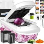 8 Blade All-in-1 Vegetable Chopper and Slicer