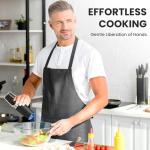 Electric Salt and Pepper Grinder Set with LED Light