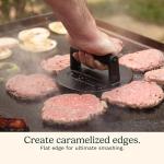Cuisinart Cast Iron Burger Press for Crispy Burgers