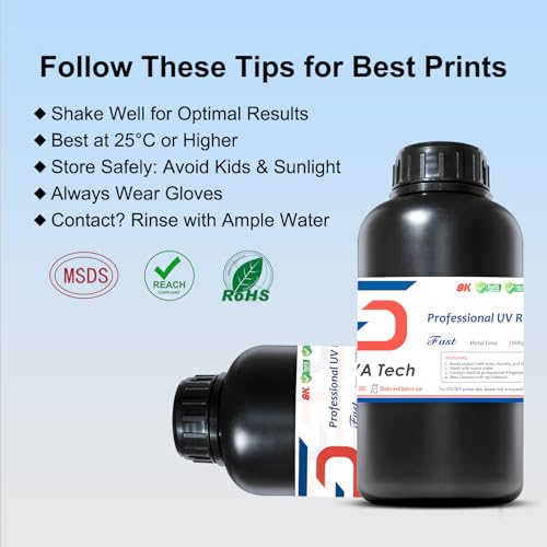 High Precision 8K UV-Curing 3D Printer Resin