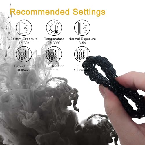 Flexible Tough 3D Printer Resin for LCD Printers