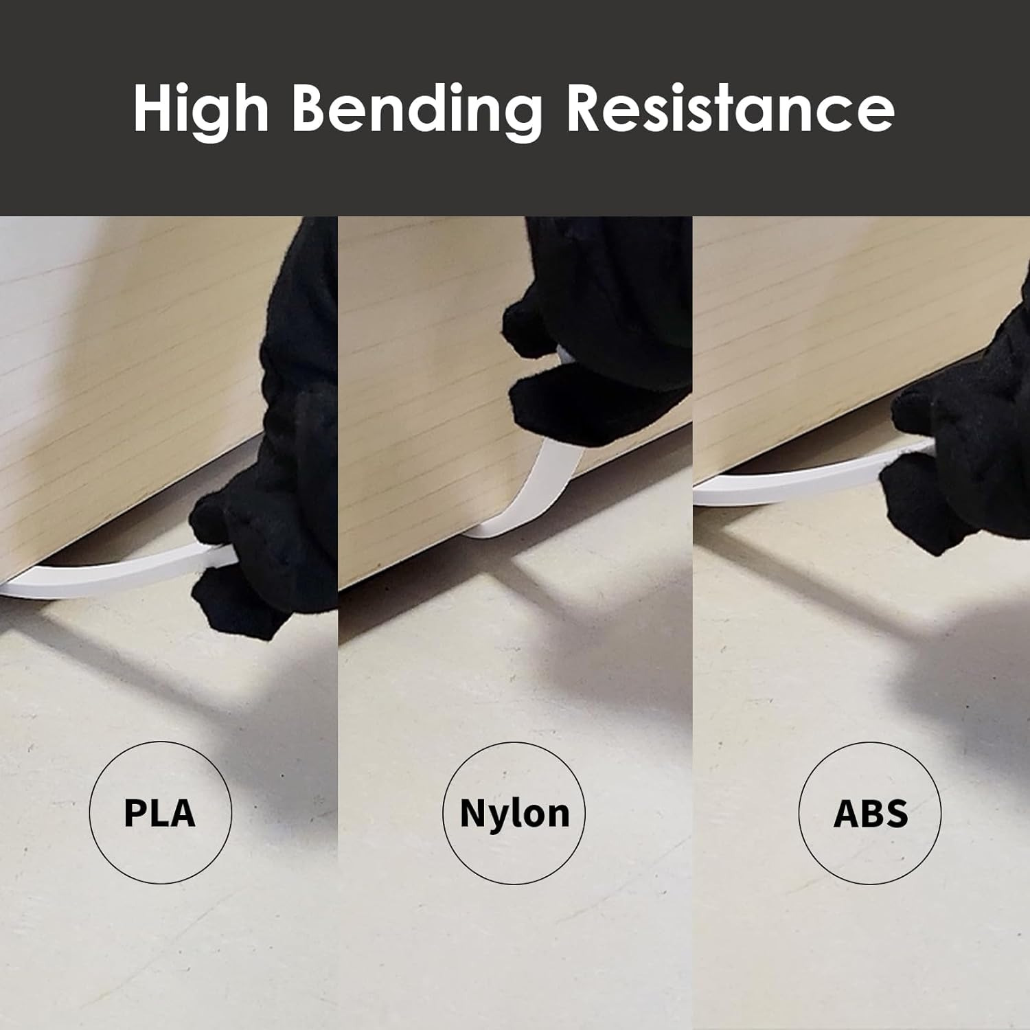 Durable 1.75mm Nylon Filament for 3D Printing