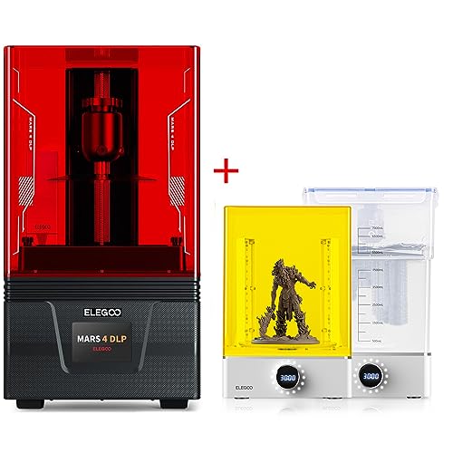 ELEGOO Mars 4 3D Printer with Washer and Curer