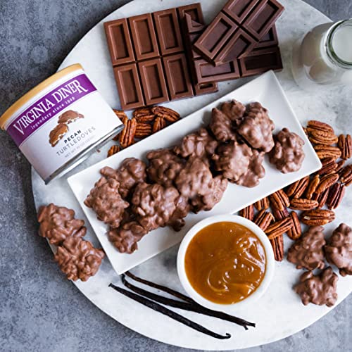 Virginia Diner Gourmet Pecan Turtledoves 18 Ounce Tin