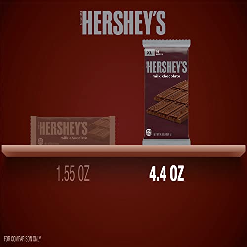 HERSHEY'S Extra Large Chocolate Bar Pack of 12