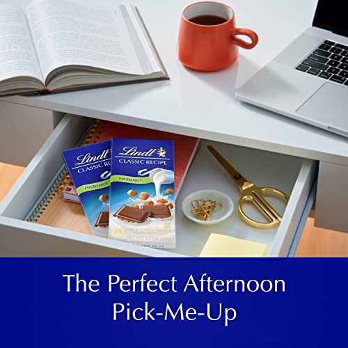 Lindt Hazelnut Milk Chocolate Bar 12 Pack