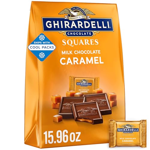 Ghirardelli Milk Chocolate Caramel Squares 453g
