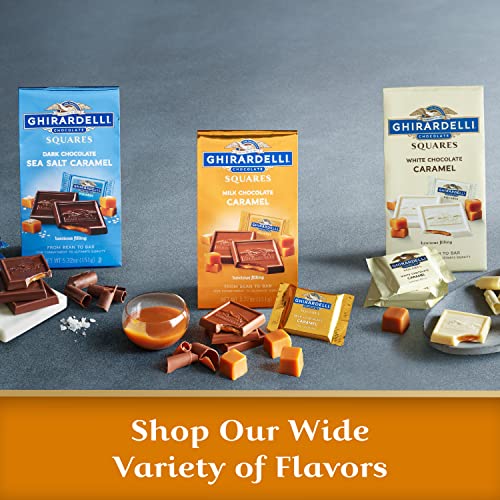 Ghirardelli Milk Chocolate Caramel Squares 453g