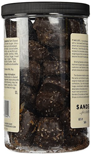 Sanders Dark Chocolate Sea Salt Caramels 36 oz