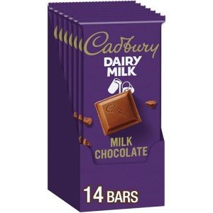 Cadbury Milk Chocolate Bar, 3.5 Ounce Pack of 14
