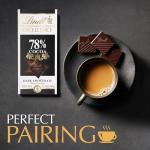 Lindt 78% Cocoa Dark Chocolate Bar - 12 Pack