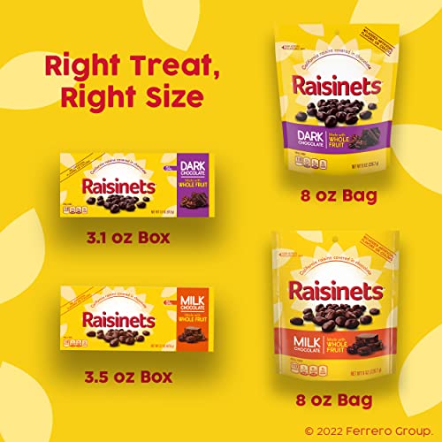 Milk Chocolate Raisinets - Bulk 8 Pack