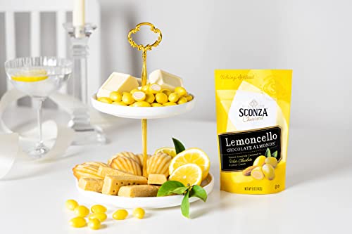Lemoncello Almonds with White Chocolate - 3 Pack