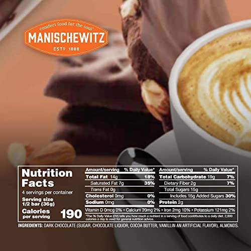 Manischewitz Dark Chocolate Almond Bark Gift Box