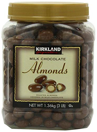 Kirkland Signature Milk Chocolate Almonds, 48 Ounce