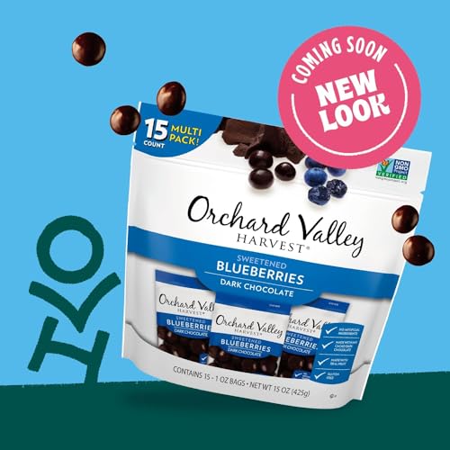 Dark Chocolate Covered Blueberries, Gluten-Free Treats