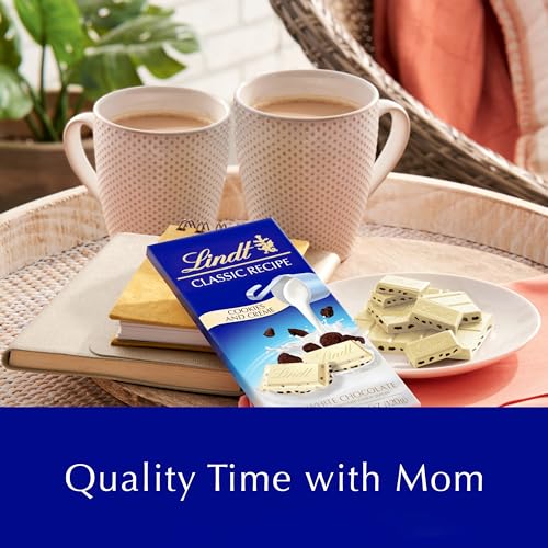 Lindt Cookies & Crème White Chocolate Bar, 12 Count