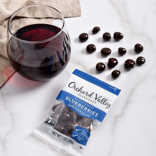 Dark Chocolate Covered Blueberries, Gluten-Free Treats