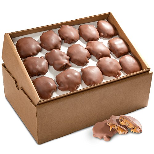 Milk Chocolate Caramel Pecan Clusters - 5 lb Bulk