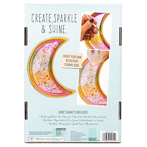 DIY Epoxy Resin Jewelry Dish Kit for Beginners